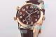 Swiss Replica Patek Philippe Calatrava Pilot Travel Time Watch Rose Gold with Brown Dial (2)_th.jpg